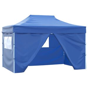vidaXL Party Tent Bl&aring; 280 x 410 x 315 cm Oxford stof