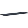vidaXL Vindueskarm Anthracit med tr&aelig;struktur 140 x 35 x 4,5 cm PVC