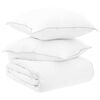 vidaXL Dynebetr&aelig;k S&aelig;t 260 x 240 cm Nej 250gsm til dyne Hvid