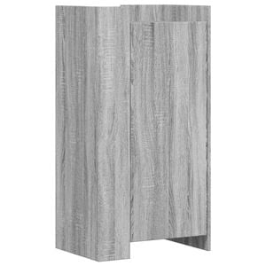 vidaXL skoreol 52x37,5x100 cm konstrueret tr&aelig; gr&aring; sonoma-eg