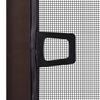 vidaXL insektnet til vinduer 130 x 150 cm brun
