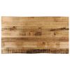 vidaXL bordplade 120x60x3,8 cm naturlig kant massivt ru mangotr&aelig;