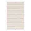Plisseret blind 90x125 cm creme