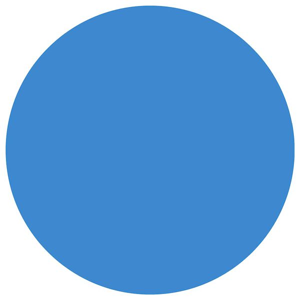 vidaXL flydende soldrevet PE-poolovertræk rund 250 cm blå