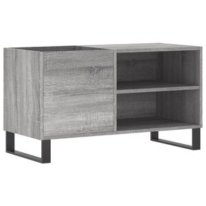 vidaXL vinylskab 85x38x48 cm konstrueret tr&aelig; gr&aring; sonoma-eg