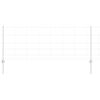 vidaXL Udend&oslash;rs Vildt Hegn med Stolper 50 x 0,8 m Galvaniseret st&aring;l