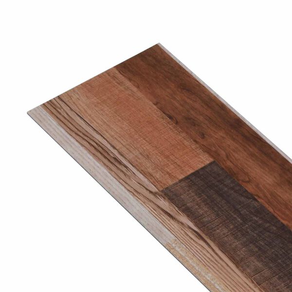 vidaXL Gulvplanker 36 pcs Flerfarvet 5,02 m&sup2; PVC