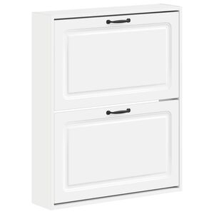 vidaXL V&aelig;gmonteret Skoskab UTRECHT 71 x 17 x 86 cm Konstrueret tr&aelig;