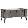 vidaXL sofabord MDF og aluminium 102 x 51 x 47,5 cm