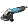 Makita slibemaskine 230 W 12,5 cm bl&aring; og sort