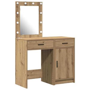 vidaXL Kl&aelig;deskab 2 stk. Brun 50 x 41 x 135 cm Konstrueret tr&aelig;