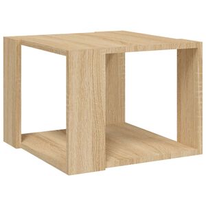 vidaXL sofabord 40x40x30 cm konstrueret træ sonoma-eg