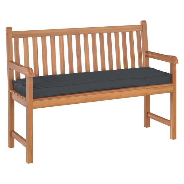 vidaXL Pallehynde til b&aelig;nk Sort 140 x 40 x 8 cm Oxford stof