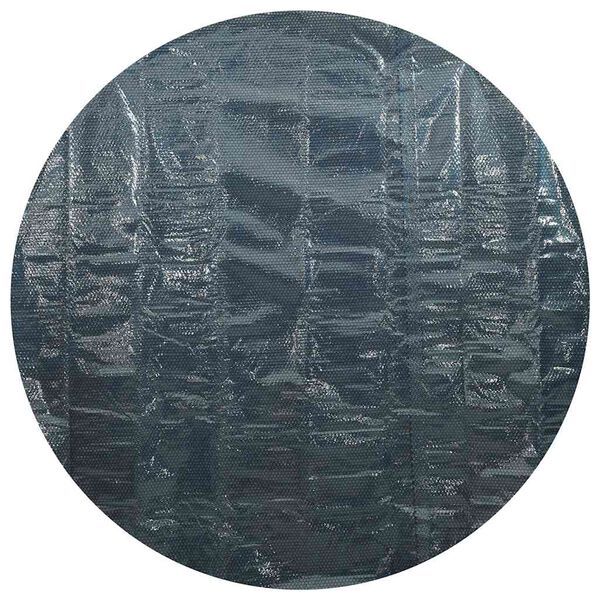 vidaXL flydende solopvarmet poolovertr&aelig;k 527 cm PE sort og bl&aring;