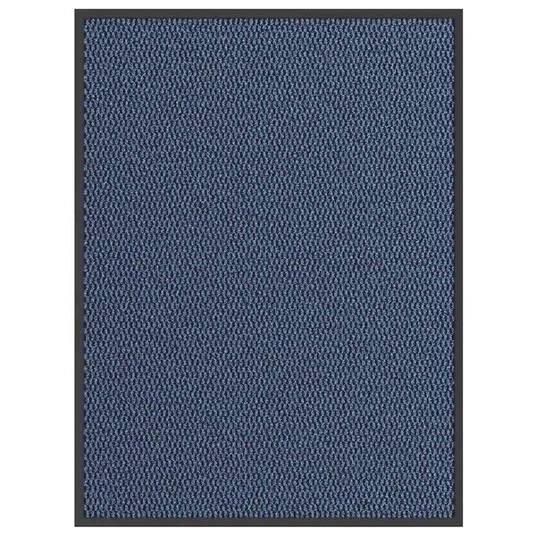 vidaXL Dørmåtte Blå 80x120 cm