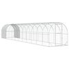 vidaXL Kyllingehus S&oslash;lv 1200 x 200 x 200 cm Galvaniseret st&aring;l