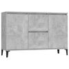 vidaXL sk&aelig;nk 102x35x70 cm konstrueret tr&aelig; betongr&aring;