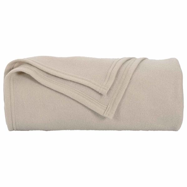 vidaXL Kastet&aelig;pper 24 pcs Beige 170 x 130 cm Fleece