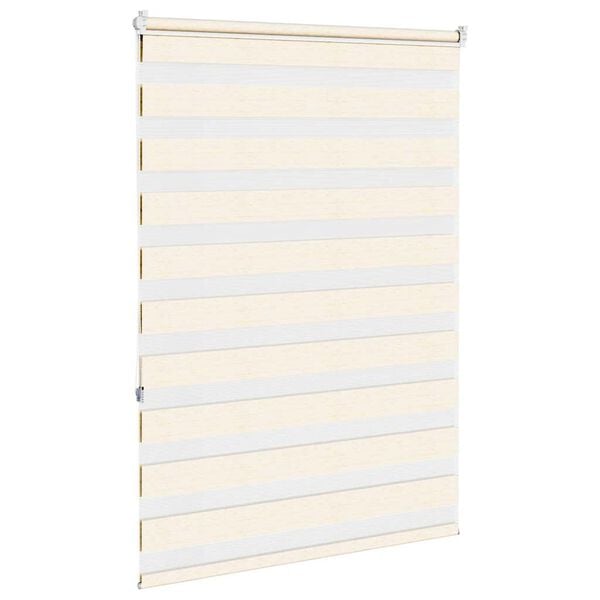 vidaXL zebragardin marmorbeige 100x150 cm stofbredde 95,9 cm polyester