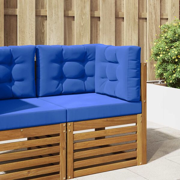 vidaXL Udend&oslash;rs Sofa Pude 3 pcs Turkis Polyester