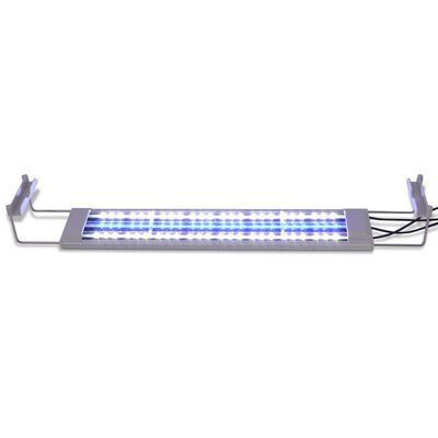 vidaXL LED-akvarielampe 50-60 cm IP67 aluminium