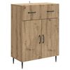 vidaXL Sideboard Artisan-eg 66 x 34,5 x 89,5 cm Konstrueret tr&aelig;