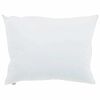vidaXL Hovedpude med pude 2 pcs Hvid 40 x 60 cm Bomuld