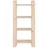 vidaXL bogreol/rumdeler 60x35x125 cm massivt tr&aelig;