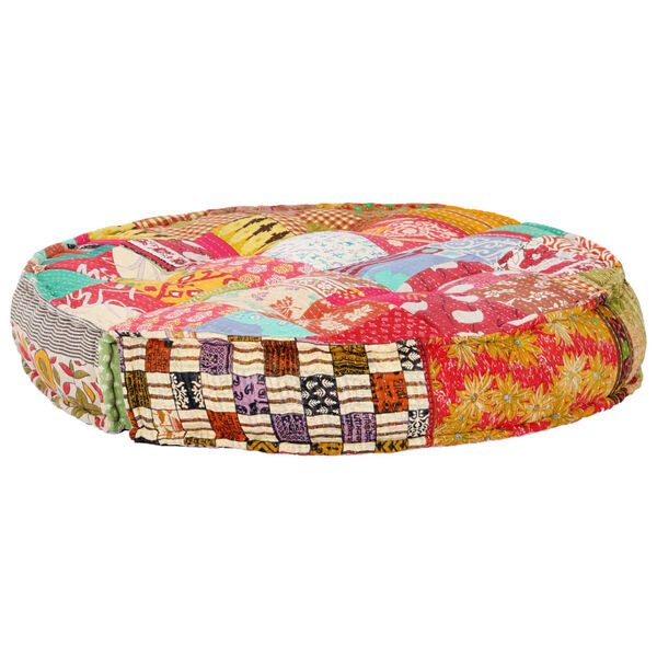 vidaXL puf 100x20 cm stof patchwork