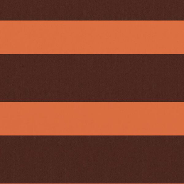 vidaXL altanafsk&aelig;rmning 90x400 cm oxfordstof orange og brun