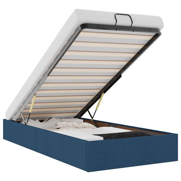 vidaXL osmannisk sengeramme uden madras 80x200 cm stof bl&aring;