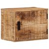 vidaXL v&aelig;gh&aelig;ngt sengebord 40x30x25 cm massivt mangotr&aelig;