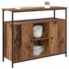 vidaXL Sideboard Gammelt tr&aelig; 100 x 35 x 80 cm Konstrueret tr&aelig;