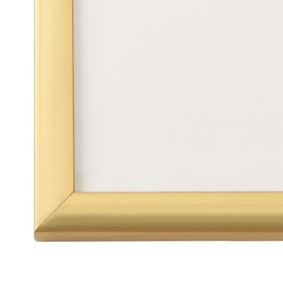 vidaXL billedrammer 5 stk. til væg eller bord 50x60 cm MDF guldfarvet