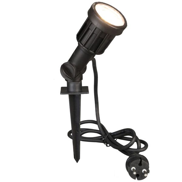 Luxform LED havespots Dominica 2 stk. sort LUX9522D.01