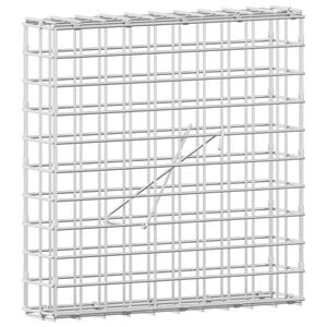 vidaXL Gabion med 3,5 mm Tr&aring;d og 5x5 cm Maske 50x10x50 cm