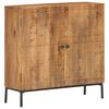 vidaXL sk&aelig;nk massivt mangotr&aelig; 75 x 30 x 75 cm