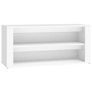 vidaXL skoreol 100x35x45 cm konstrueret tr&aelig; hvid