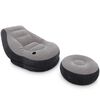 Intex oppustelig stol med puf Ultra Lounge Relax 68564NP