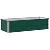 vidaXL H&aelig;vet Havebed Gr&oslash;n 100 x 40 x 24 cm koldvalset st&aring;l