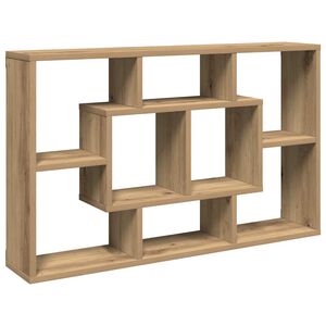 vidaXL v&aelig;greol h&aring;ndlavet eg 85x16x52,5 cm konstrueret tr&aelig;