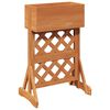 vidaXL Vertikal have trellis Orange 48 x 30 x 70,5 cm Massivt Fyrretr&aelig;
