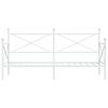 vidaXL daybed uden madras 75x190 cm stål hvid