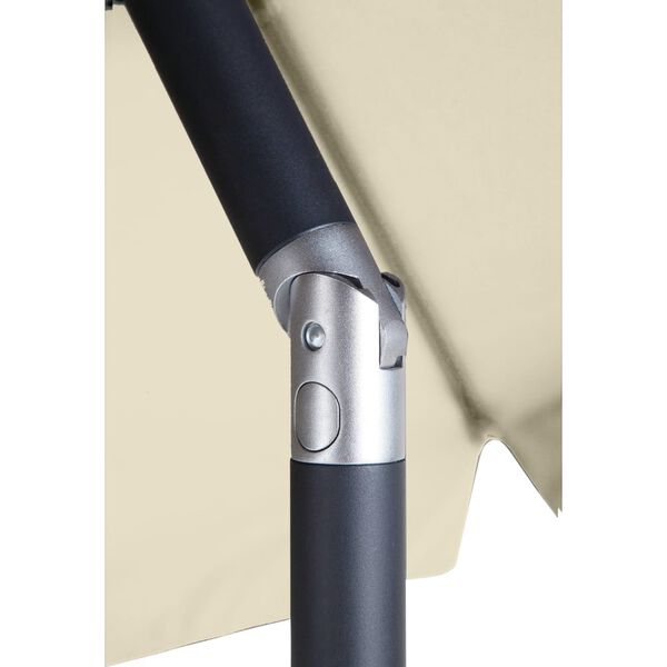 Madison parasol Lanzarote 250 cm rund ecrufarvet