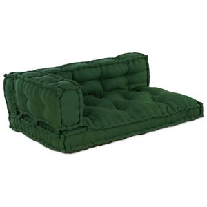 vidaXL Palle Sofa Pude 3 pcs Gr&oslash;n 120 x 80 x 38 cm Stof