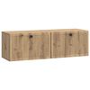 vidaXL V&aelig;gh&aelig;ngt TV-skab 98 x 31 x 30 cm Artisan-eg Konstrueret tr&aelig;