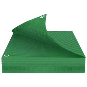 vidaXL Presenning med &oslash;jer Gr&oslash;n 6 x 10 m 140 gsm PE