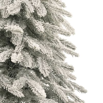 vidaXL kunstigt juletræ med sne 180 cm