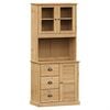 vidaXL sk&aelig;nk VIGO 78x40x175 cm massivt fyrretr&aelig;