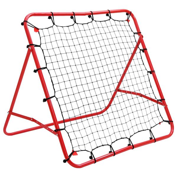 vidaXL rebounder til fodbold 100x100 cm justerbar